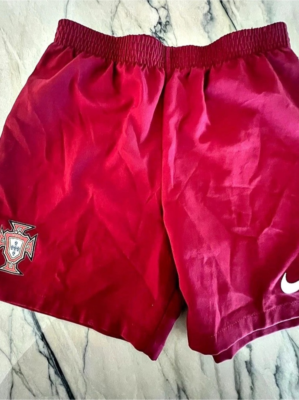 Nike Portugal National Team Kids Home Soccer Shorts